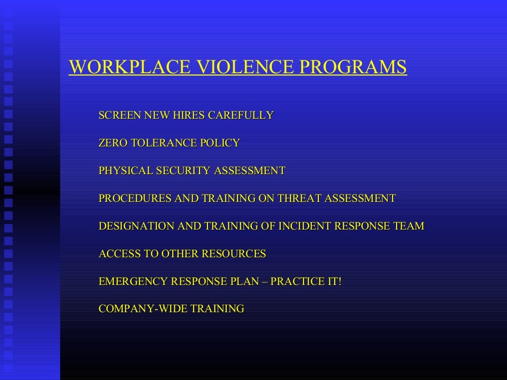 Tabletop Exercise for Managing an Active Shooter Scenario