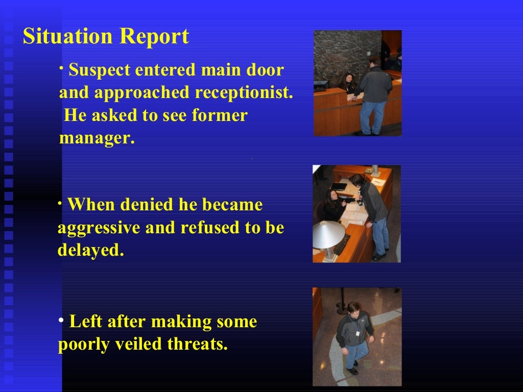 Tabletop Exercise for Managing an Active Shooter Scenario