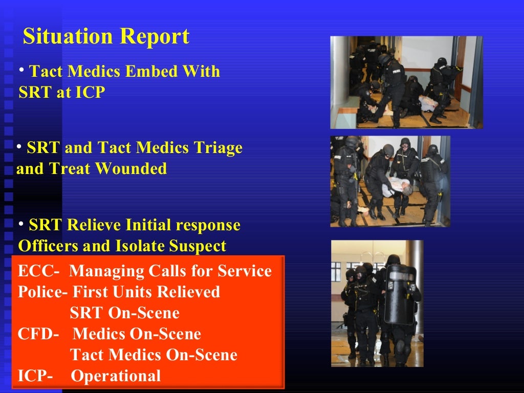 Tabletop Exercise for Managing an Active Shooter Scenario