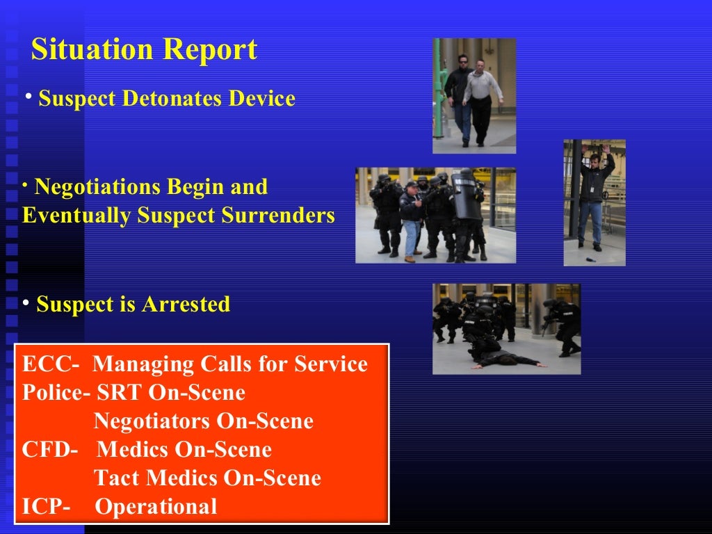 Tabletop Exercise for Managing an Active Shooter Scenario