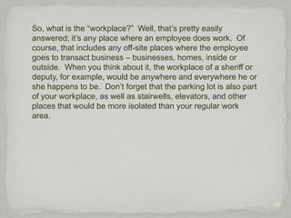 About 5oo men (10% of all men’s fatalities at work); 3rd highest cause of workplace deaths for men