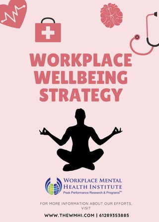 Workplace Welbeing Strategy