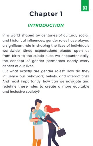 GENDER ROLES IN THE SOCIETY | COUNSEL INDIA | PDF