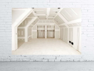 Work process in drywall installation | PPTX