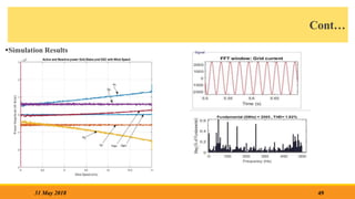 Cont…
Simulation Results
49
31 May 2018
 