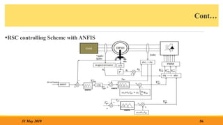 Cont…
RSC controlling Scheme with ANFIS
56
31 May 2018
 