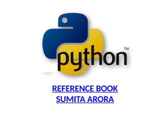 working with python various function for class 12 | PPTX