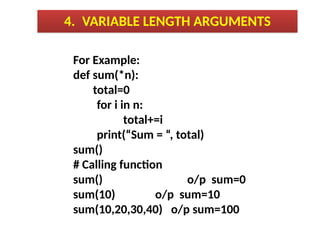 working with python various function for class 12 | PPTX