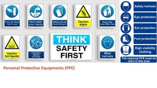 Personal Protective Equipments (PPE)
 