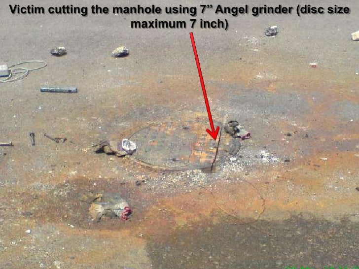 Work safe with grinder