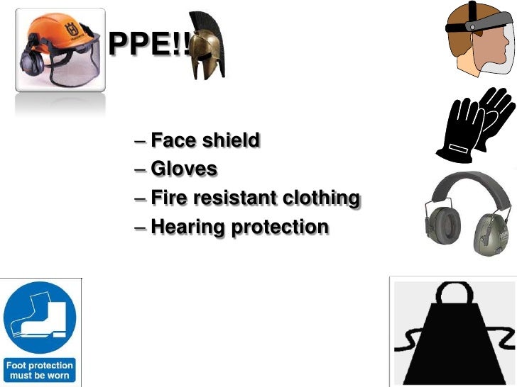 Work safe with grinder