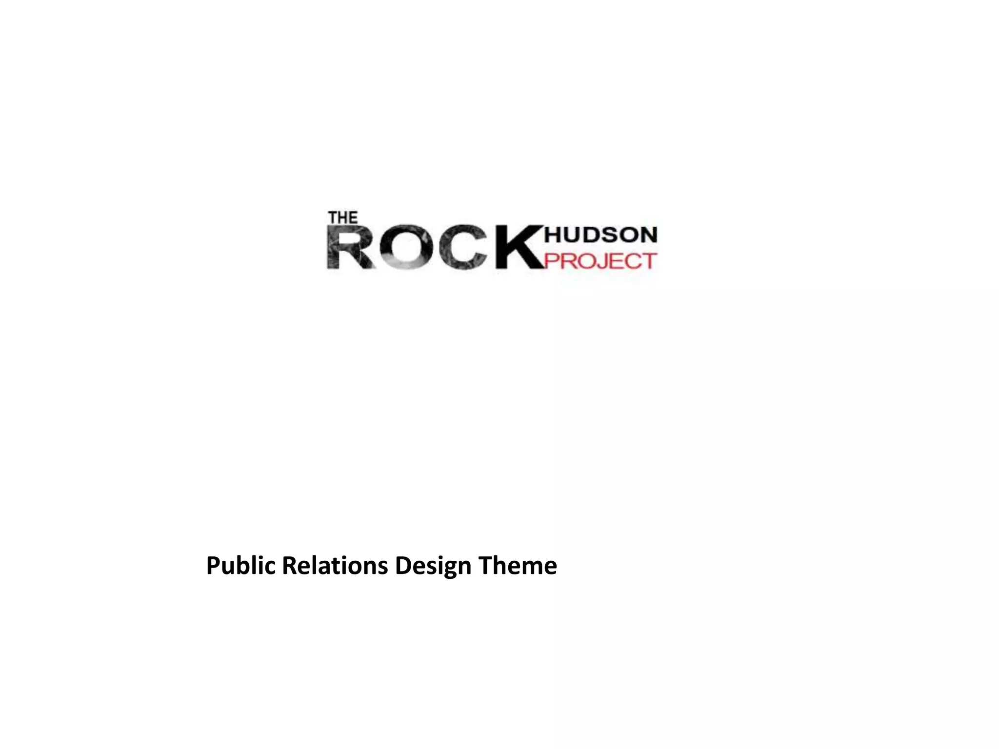 Public Relations Design Theme 