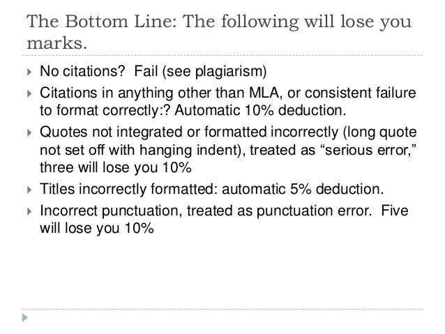 works cited guidelines