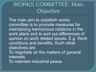 Works committees | PPTX
