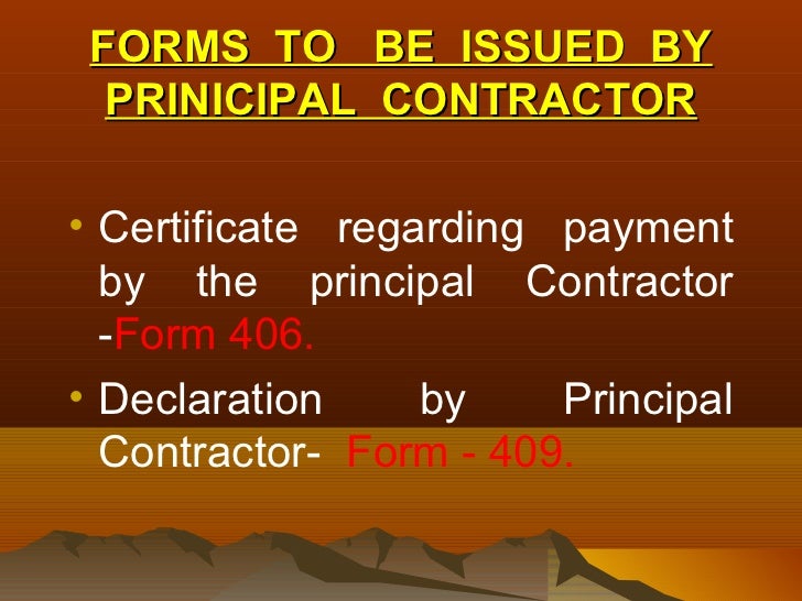 labour 5 contract form maharashtra Works MVAT provisions maharashtra Act contract and in