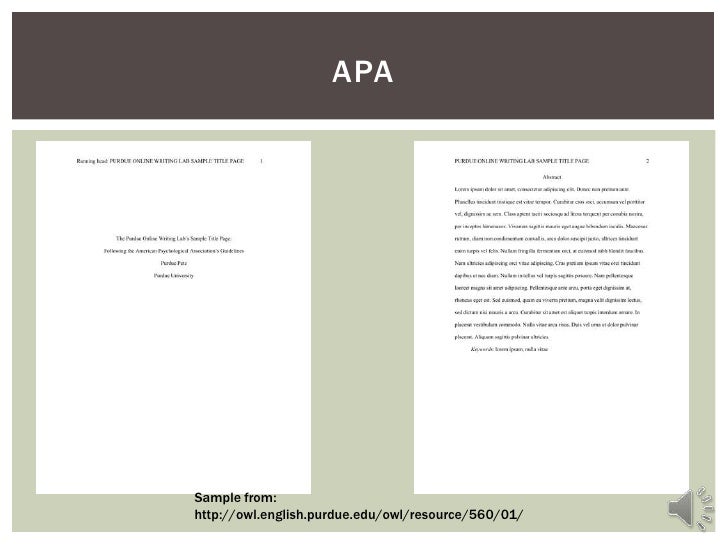 Works d mla v apa