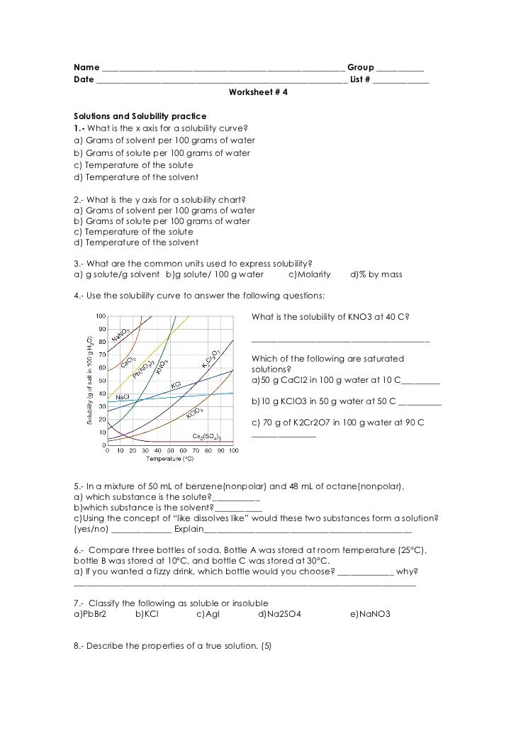 Worksheet 4 Review