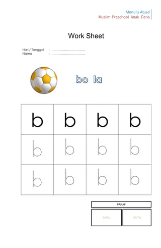 Work sheet b 2014 | PDF