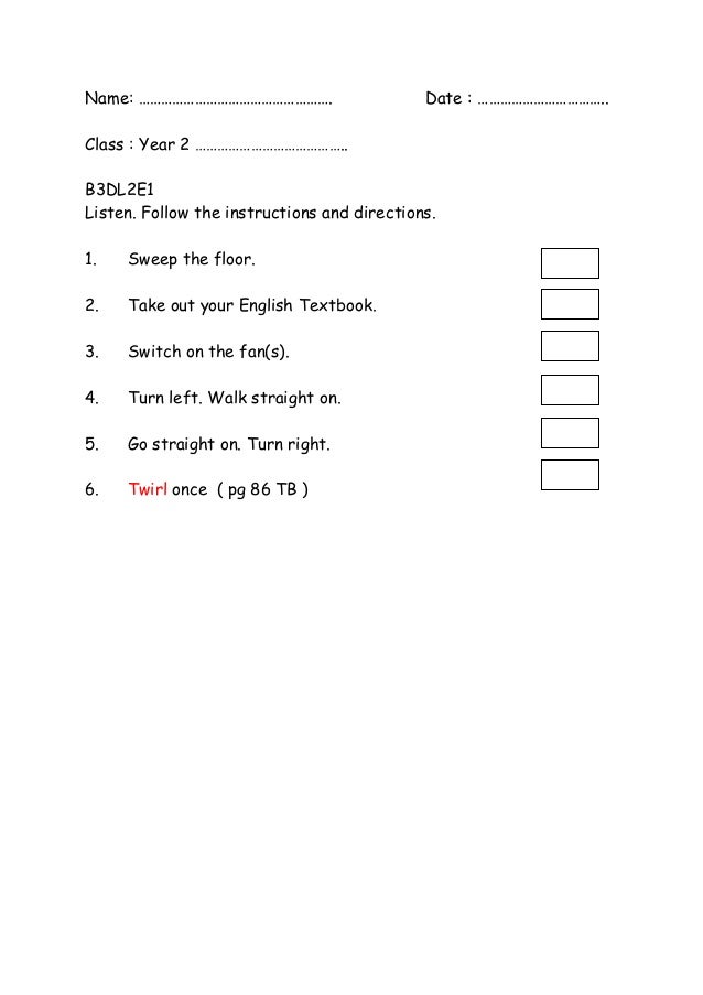 Worksheet band3 y2