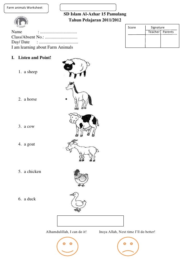 Worksheet for firstgrade to be