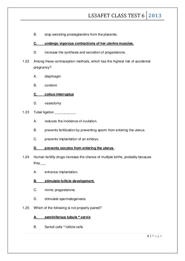 Worksheet human reproduction
