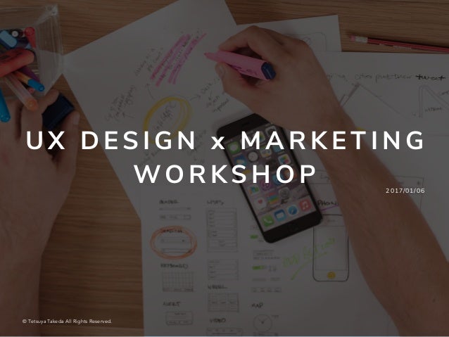 ux design x marketing workshop worksheet templates