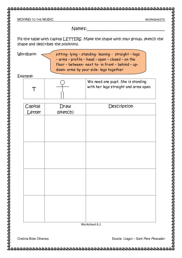 worksheets