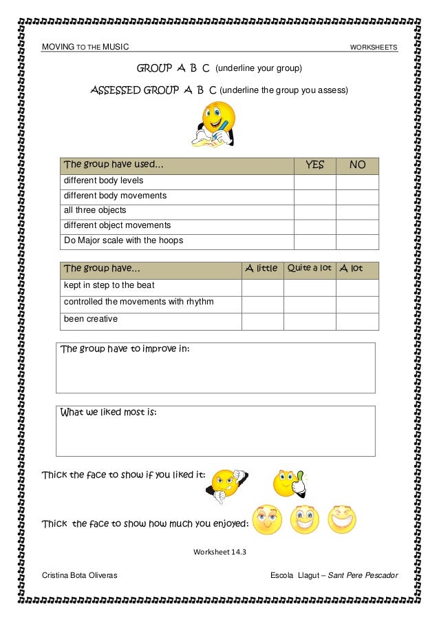 worksheets