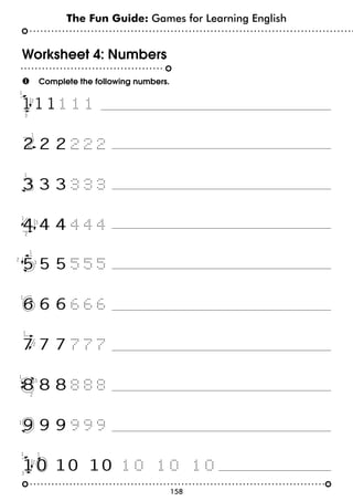 variadas guias en ingles esl worksheets