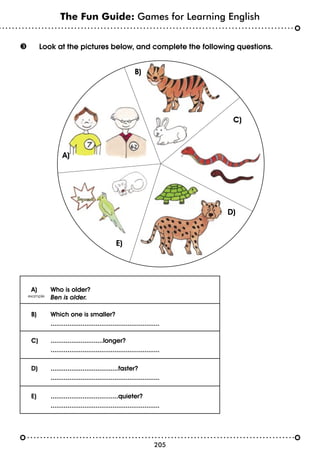 variadas guias en ingles esl worksheets