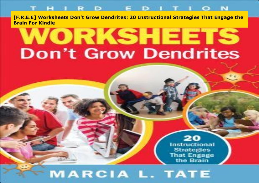 free worksheets dont grow dendrites 20 instructional strategie