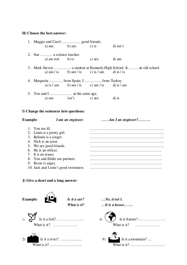 Worksheets Grammar English