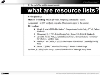 Using Linked Data as the basis for Learning Resource Recommendation Slide 9