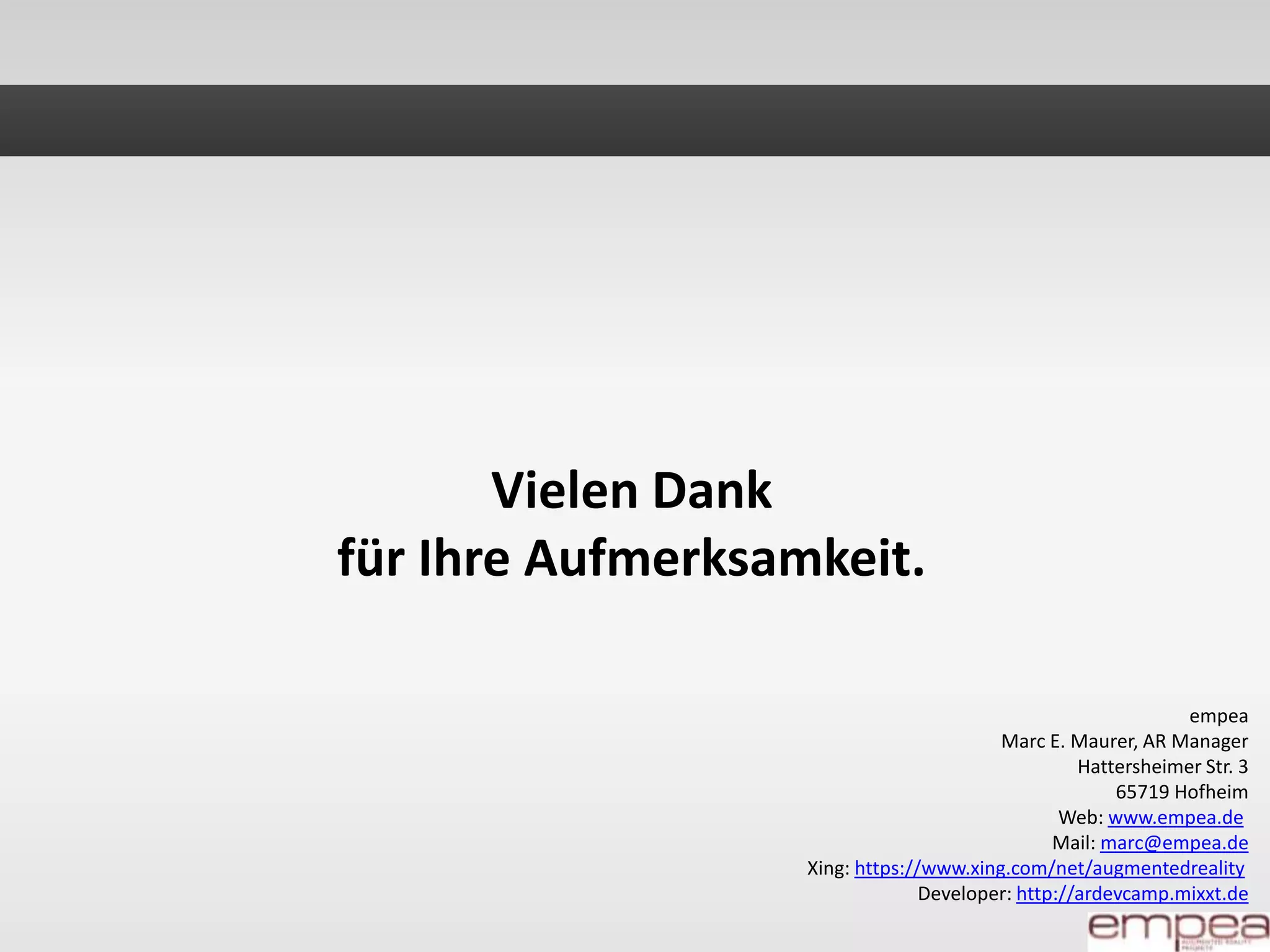 Weitentwickelte Bilderkennung