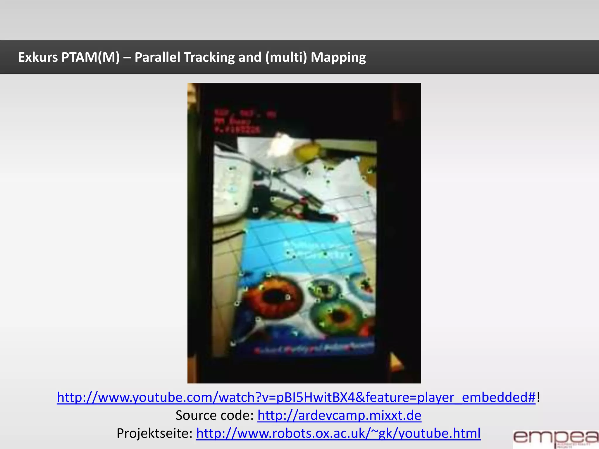 Kurzes Feedback, was bereits über AR bekannt ist