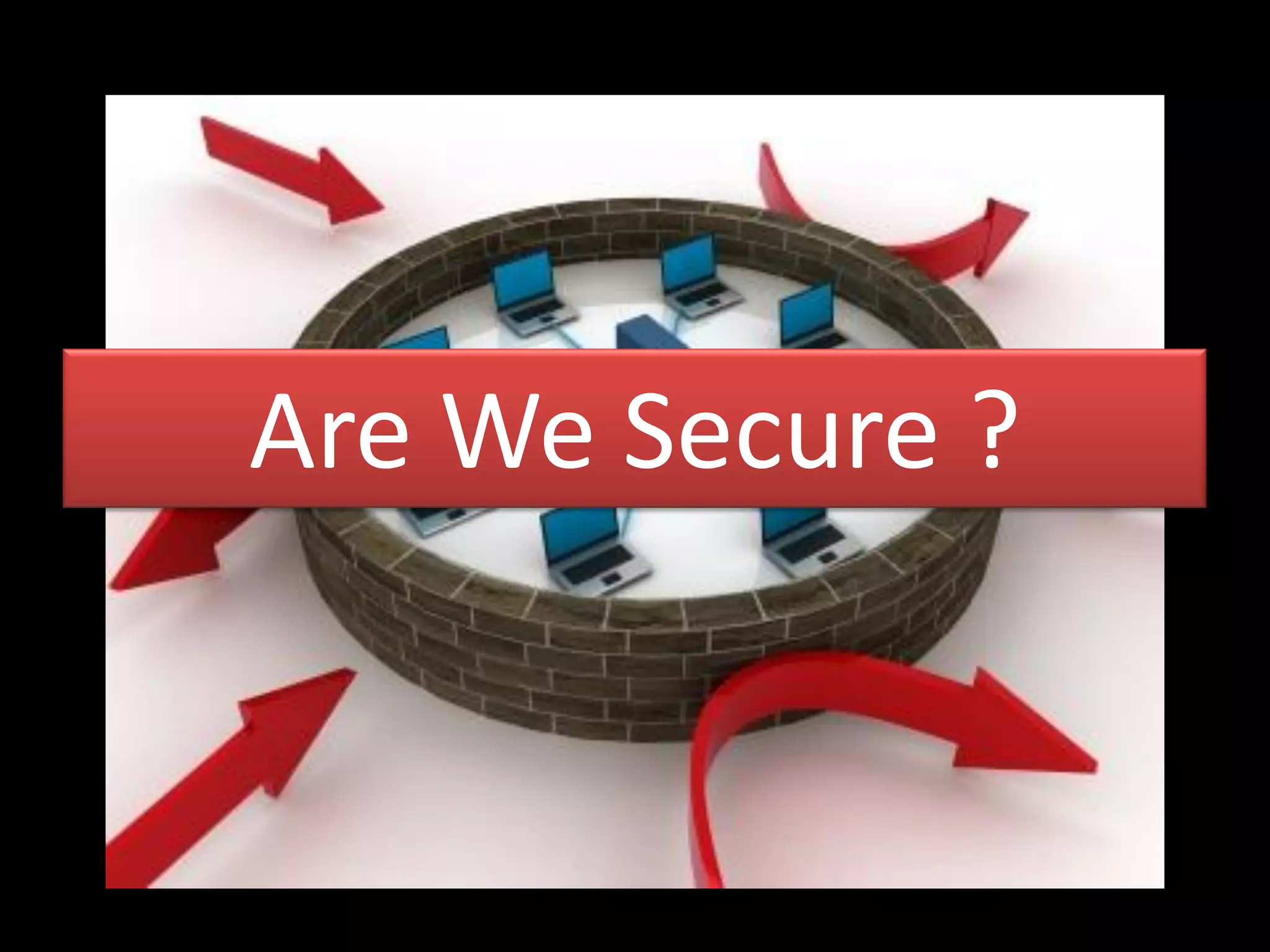 Are We Secure ?
 