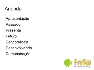 Agenda Apresentação 