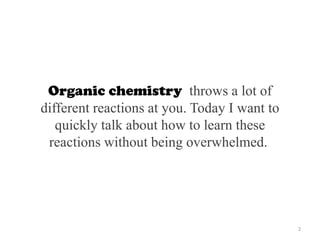 Organic Conversions (Learning Organic Reactions) | PDF