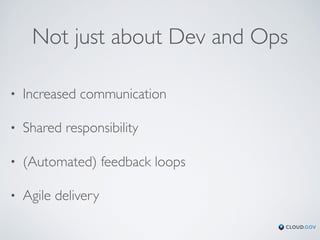 Cloud Native DevOps with cloud.gov Workshop | PDF