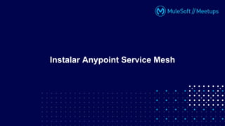 Instalar Anypoint Service Mesh
 