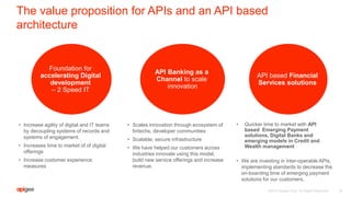 APIdays Open Banking & Fintech: Workshop - Financial Services Use Cases ...