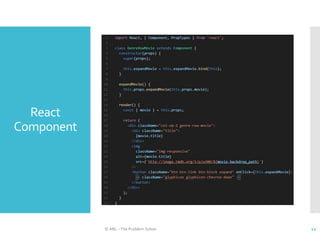 React
Component
© ABL - The Problem Solver 11
 