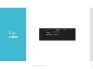 Login
action
© ABL - The Problem Solver 28
 