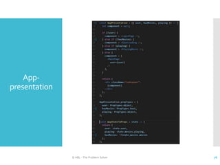 App-
presentation
© ABL - The Problem Solver 76
 