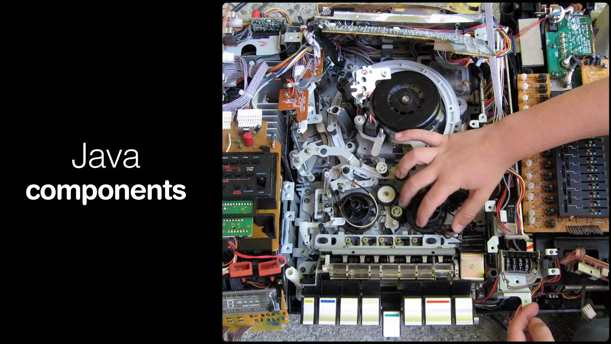 Java
components

 