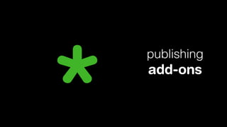 *

publishing

add-ons

 