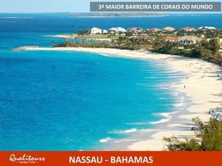 3ª MAIOR BARREIRA DE CORAIS DO MUNDO
NASSAU - BAHAMAS
 
