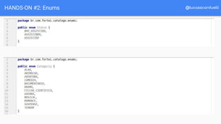 @lucasscarduelliHANDS-ON #2: Enums
 