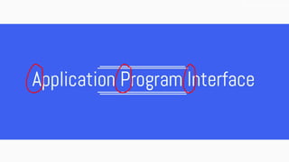 O que é uma API?
@lucasscarduelli
 
