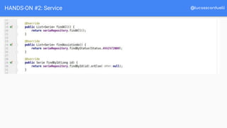 @lucasscarduelliHANDS-ON #2: Service
 